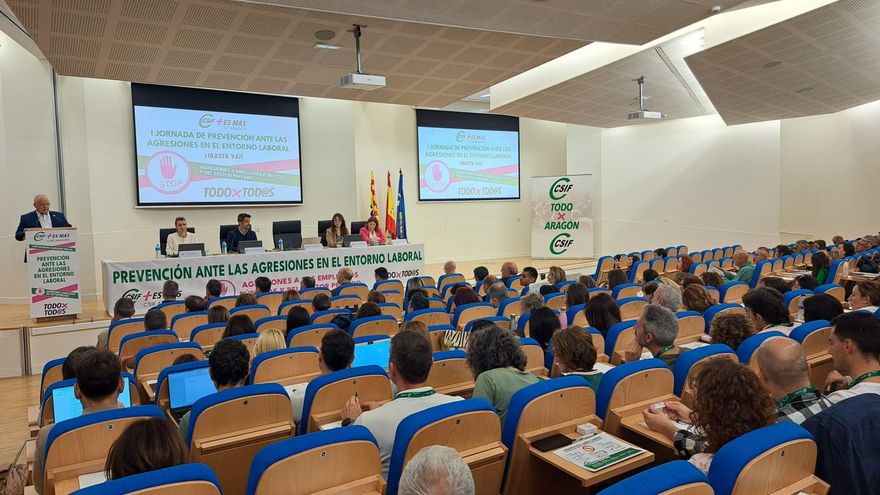 Los empleados públicos aragoneses sufren un millar de agresiones al año, sobre todo sanitarios y docentes
