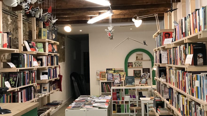 La librería La Insòlita, en Poblenou (Barcelona)