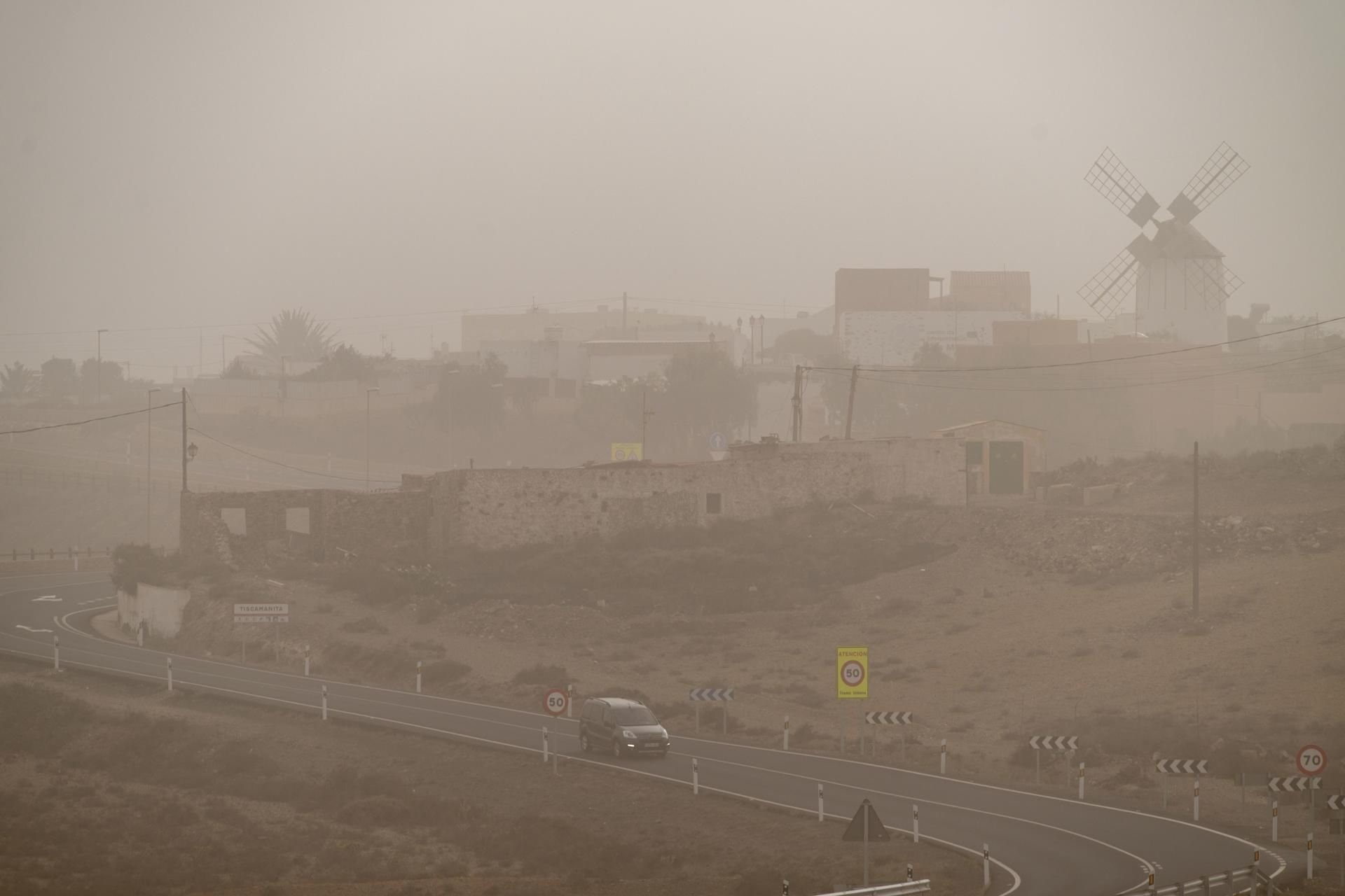 En la imagen, vista de la localidad de Tiscamanita (Fuerteventura).