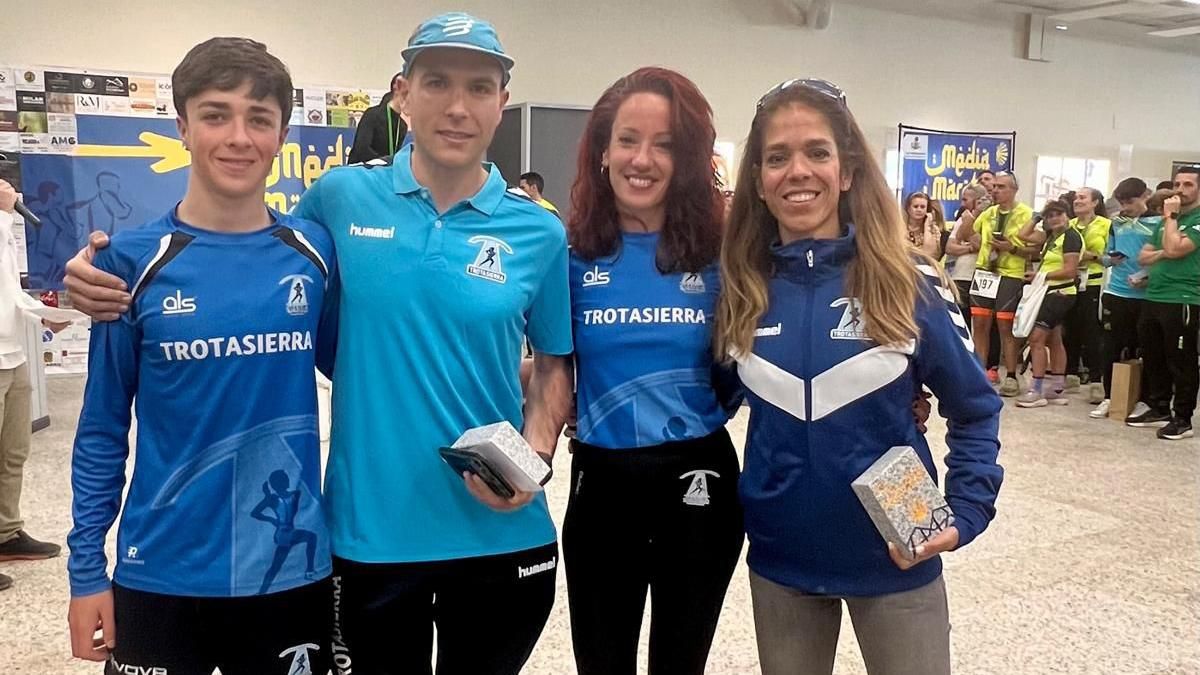 Jesús Alguacil y María Moyano vencen en la Media Maratón Camino Mozárabe