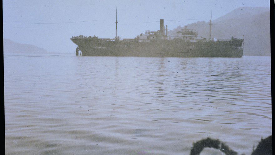 Imagen del barco prisión Upo Mendi