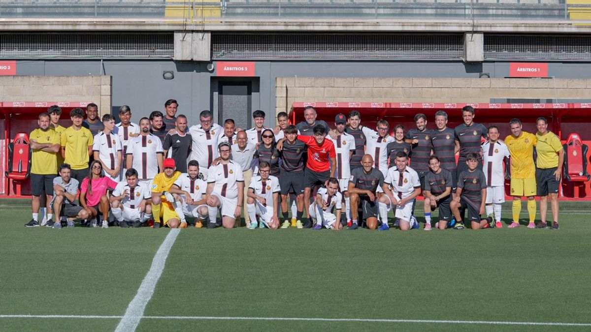 APIB y Genuine-Fundación Reial Mallorca disputan un intenso partido por la integración