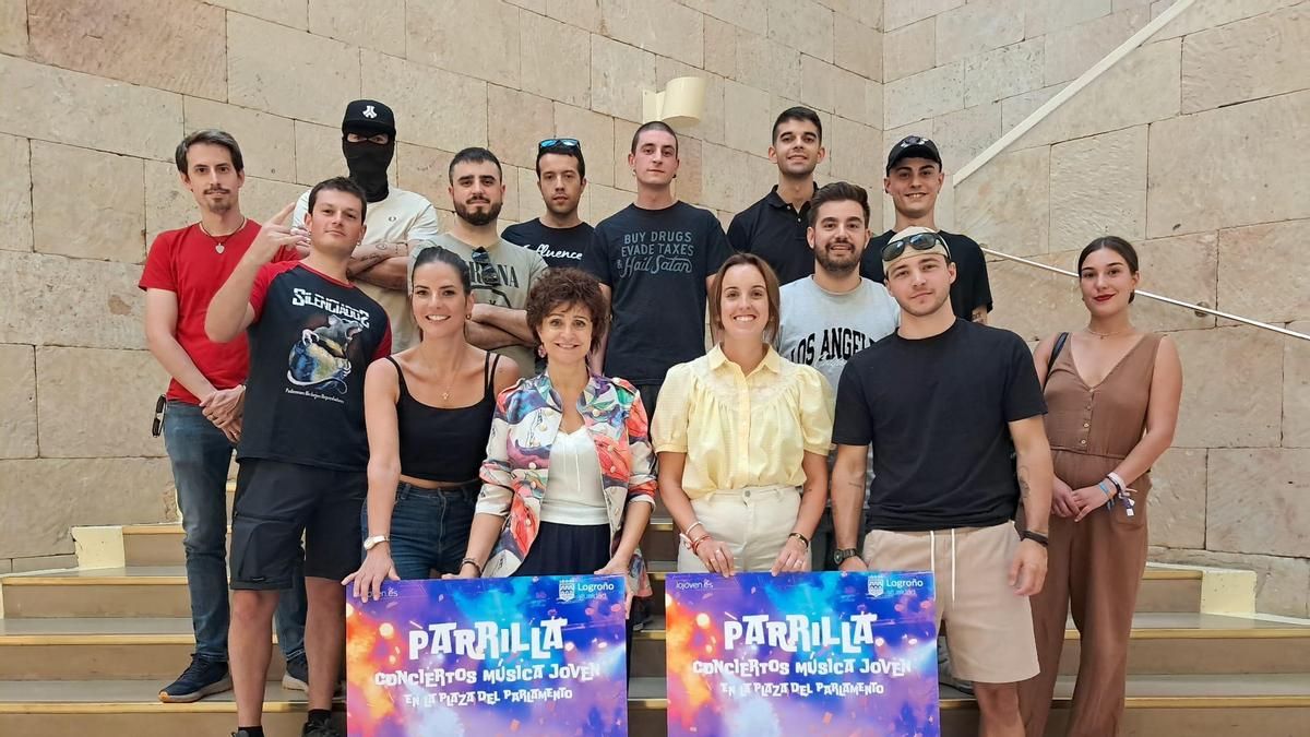 El talento más joven, también en San Mateo: el festival 'Parrilla' vuelve a sonar en la Plaza del Parlamento en Logroño
