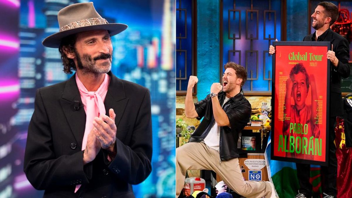 Leiva en 'El Hormiguero', y Pablo Alborán junto a David Broncano en 'La Revuelta'