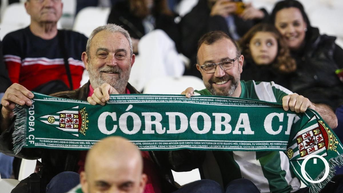 Grada Blanquiverde del Córdoba CF - Real Murcia