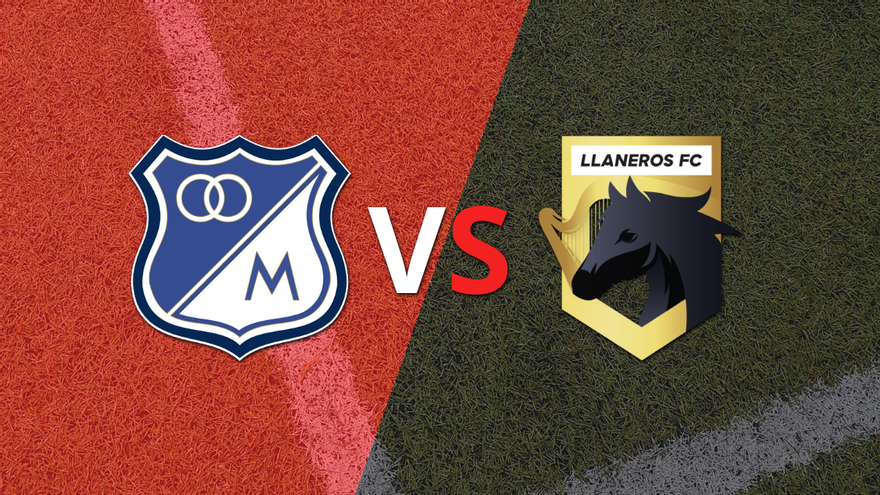 EN VIVO: Llaneros FC pasa a ganar 1-0 a Millonarios