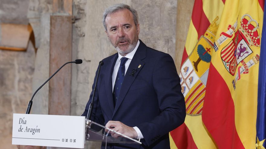 Azcón reivindica al Gobierno que no relegue a Aragón y reconozca su papel en la historia