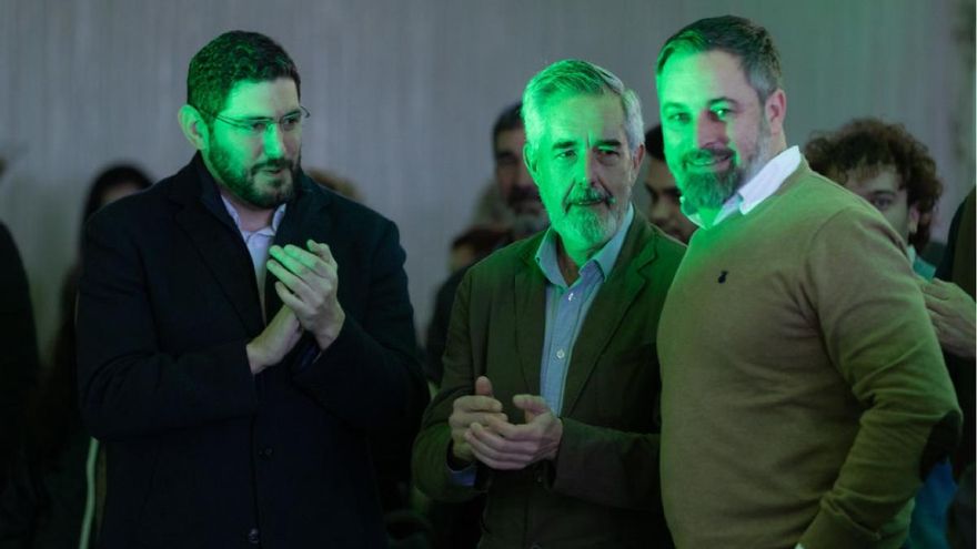 Nolasco (Vox), sobre sus socios del Partido Popular en Aragón: “¡Están a por uvas!”