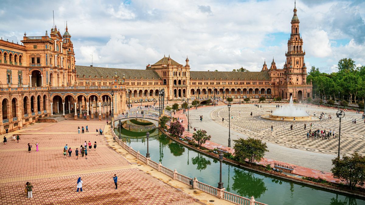 La Plaza de España de Sevilla.