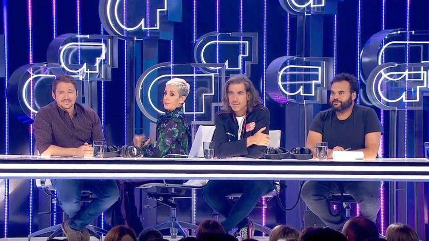 El jurado de la 6ª gala de OT 2018