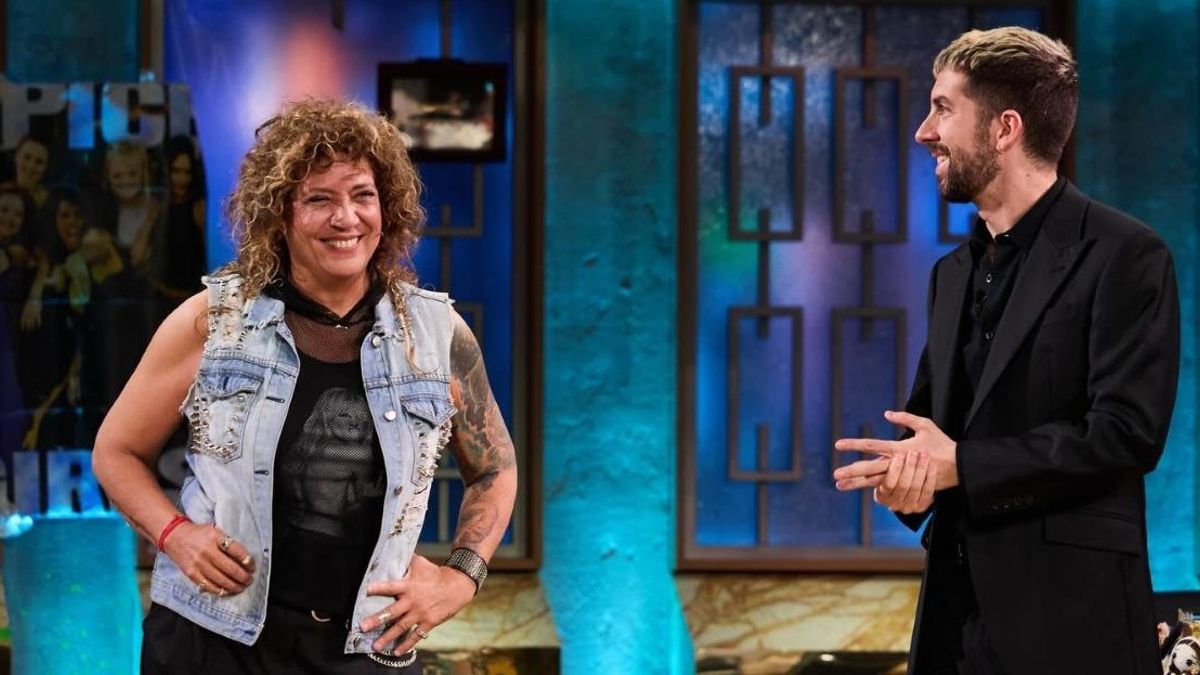 Rosana y David Broncano, en 'La Revuelta' de RTVE