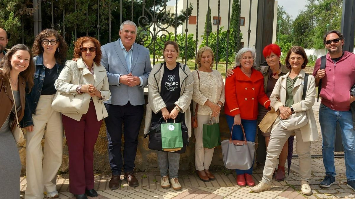 Participantes en las jornadas de EnArbolando Córdoba este sábado.