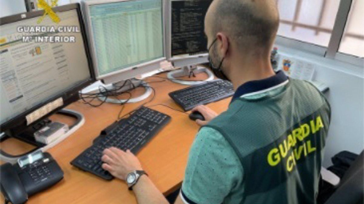 Agente de la Guardia Civil de la unidad de delitos informáticos.