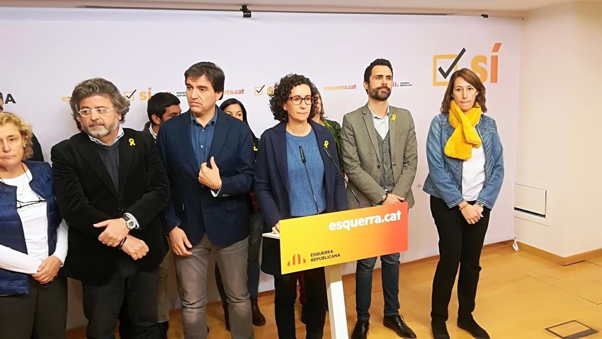 Rovira dice que Junqueras está en prisión porque le tienen miedo y ve intento encubierto de ilegalizar ERC