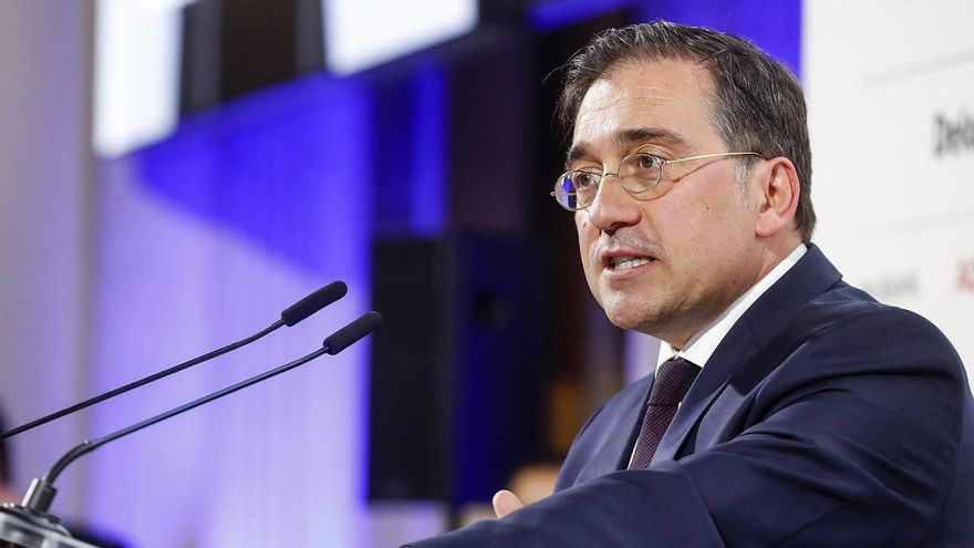 El ministro de Asuntos Exteriores, Unión Europea y Cooperación, José Manuel Albares Bueno. EFE/ J.P.Gandul