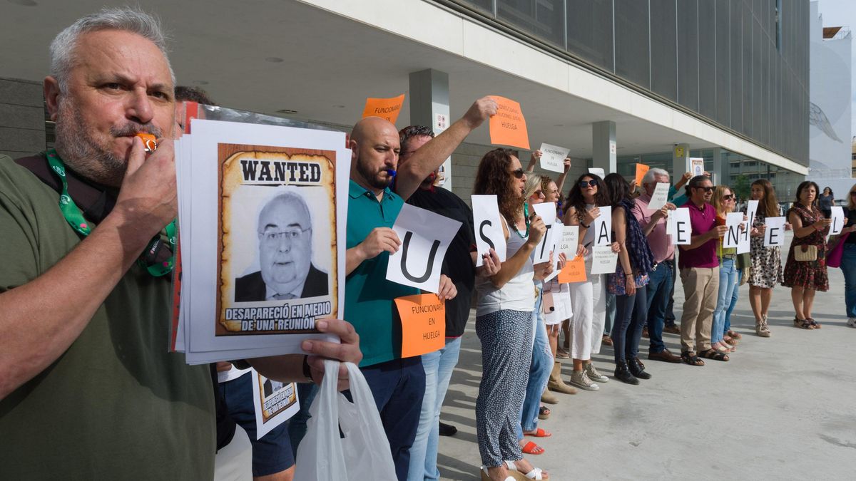 Los funcionarios de justicia de Ibiza continúan en indefinida en 2023 por sus condiciones laborales.