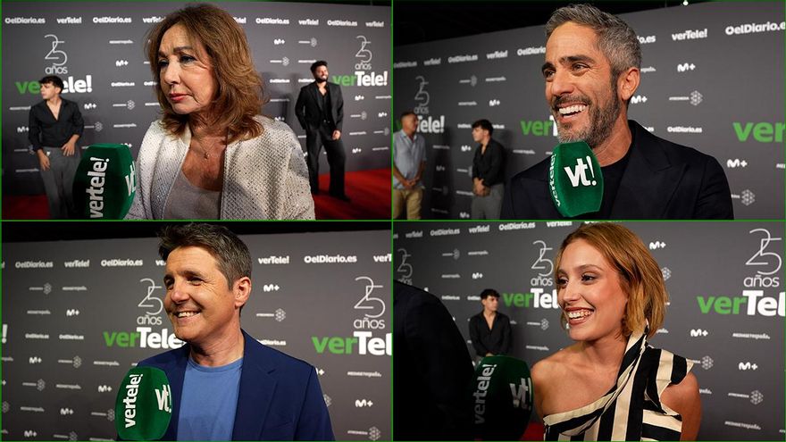 Presentadores y actrices responden: "¿Qué titular de verTele te gustaría protagonizar en el futuro?"