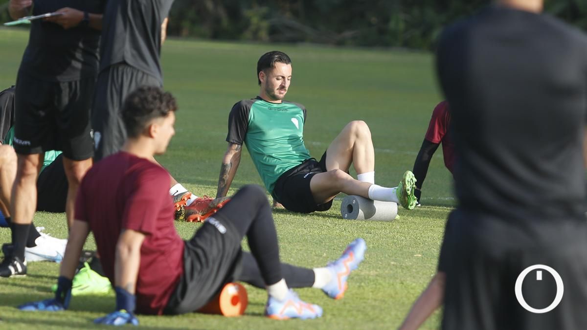 Primer entrenamiento del Córdoba CF tras las vacaciones