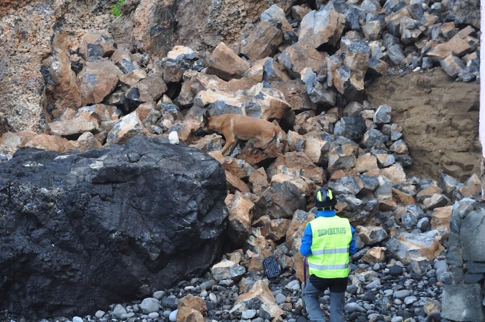 Derrumbe en La Isleta