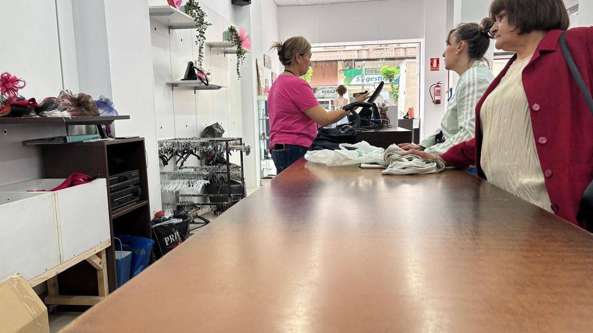 Tienda con Corazón de Cáritas en Gonzalo de Berceo, Logroño
