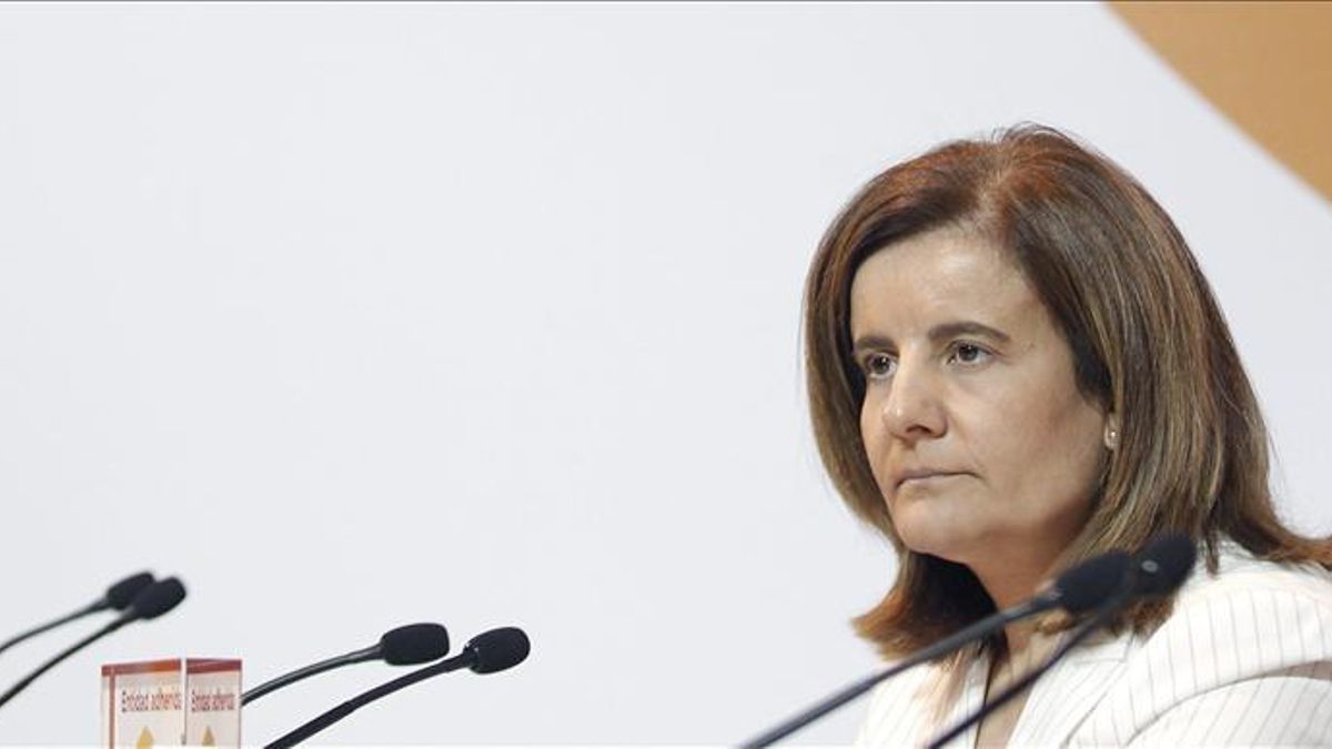 La ministra de Empleo, Fátima Báñez. EFE