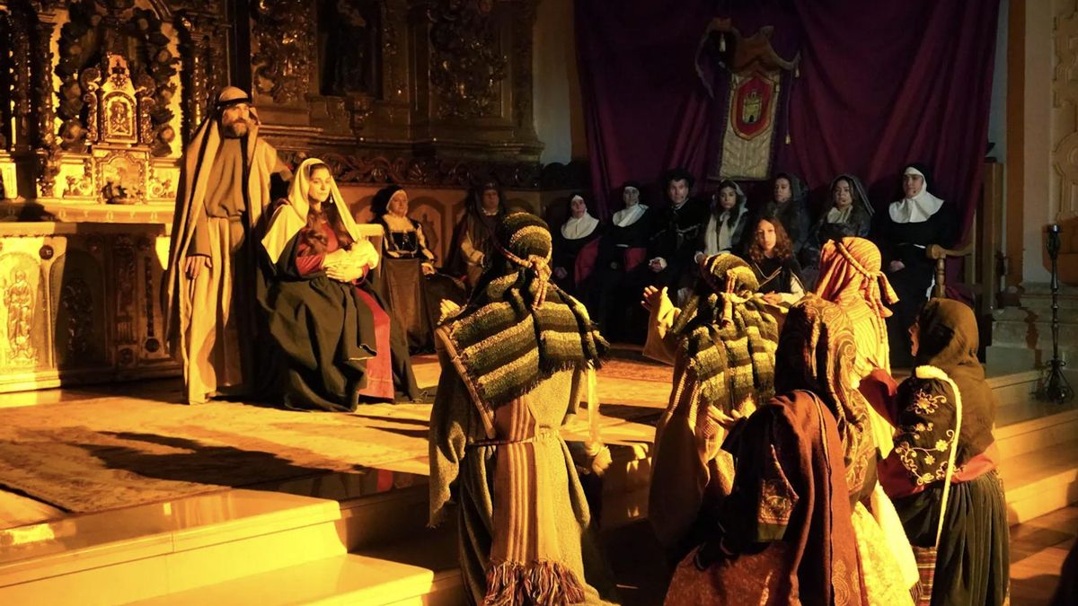 En este pequeño pueblo se representa estos días la primera obra de teatro en castellano de autor conocido