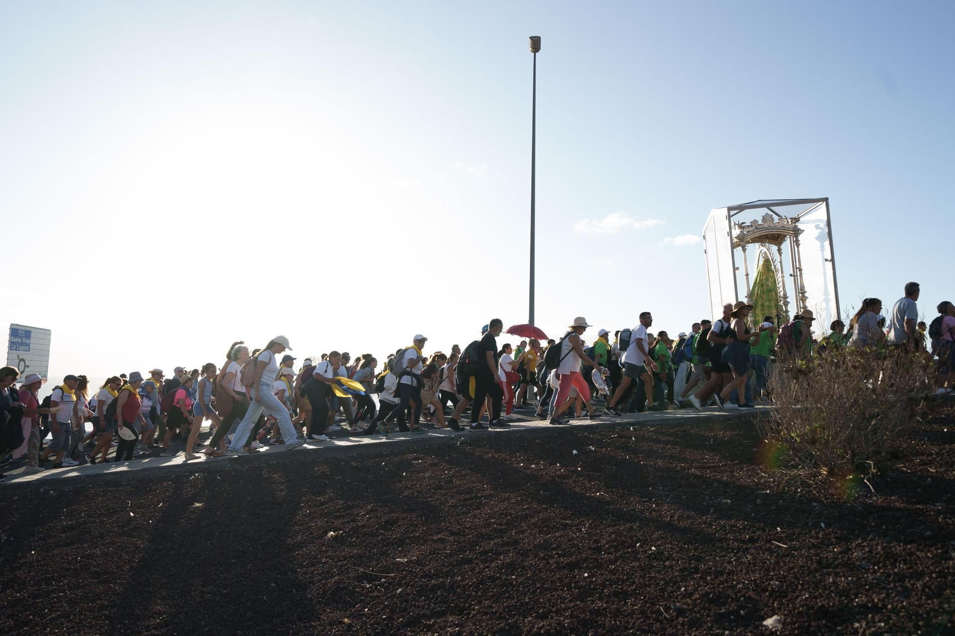 Peregrinación de la virgen de Candelaria este sábado 11 de octubre.