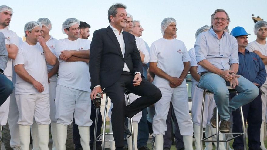 Massa sigue en busca de votos esquivos: "Es con el campo, nunca contra el campo, empieza una nueva etapa"