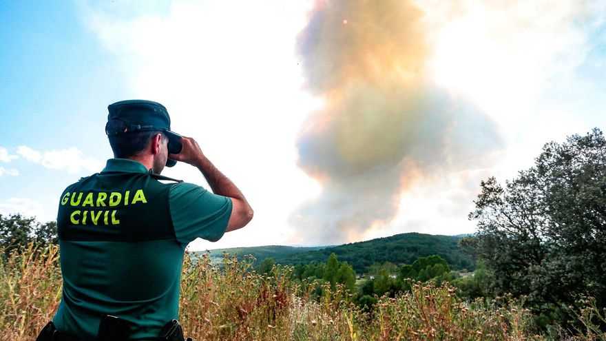 El incendio de Santa Colomba de Curueño se cobra 100 hectáreas de arbolado