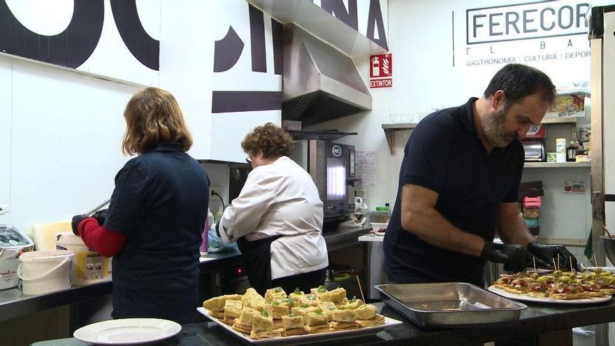 Cocina de Ferecor, el Bar