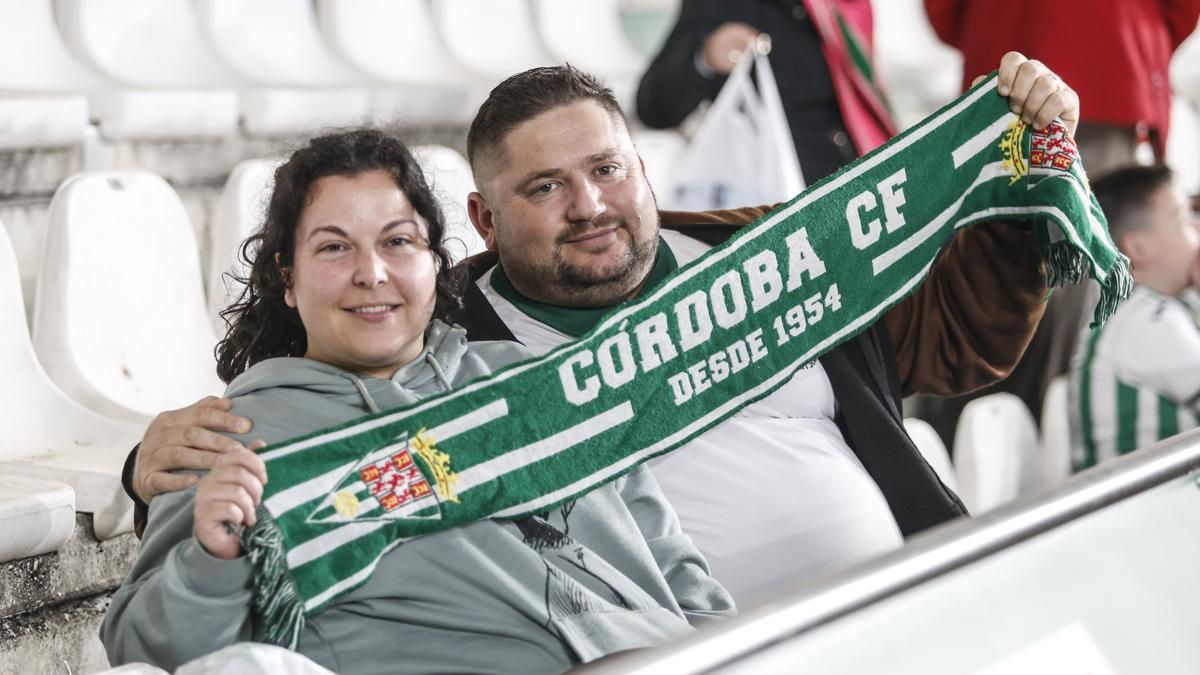 Grada Blanquiverde del Córdoba CF - FC Andorra