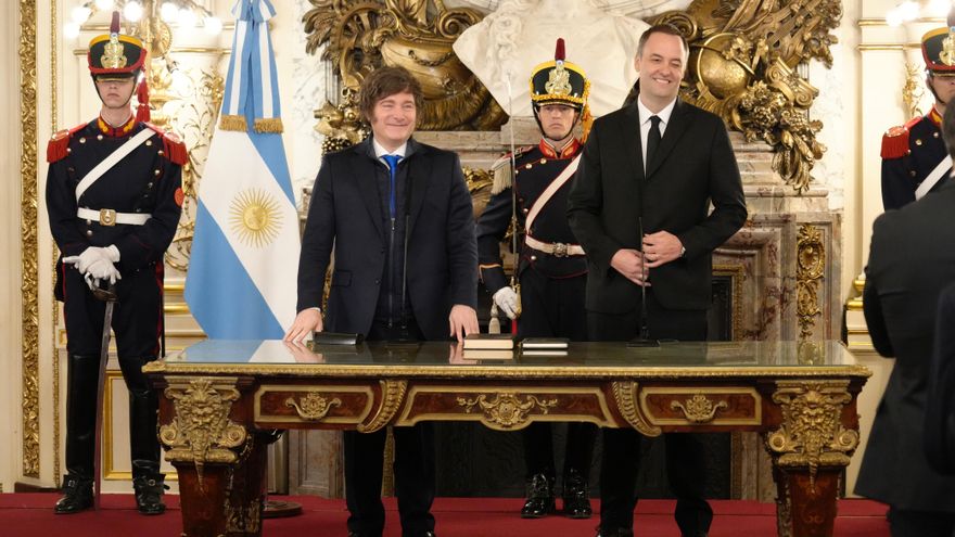 La jura de Adorni: el vocero que se convirtió en jefe de Gabinete y consolida el poder de Karina