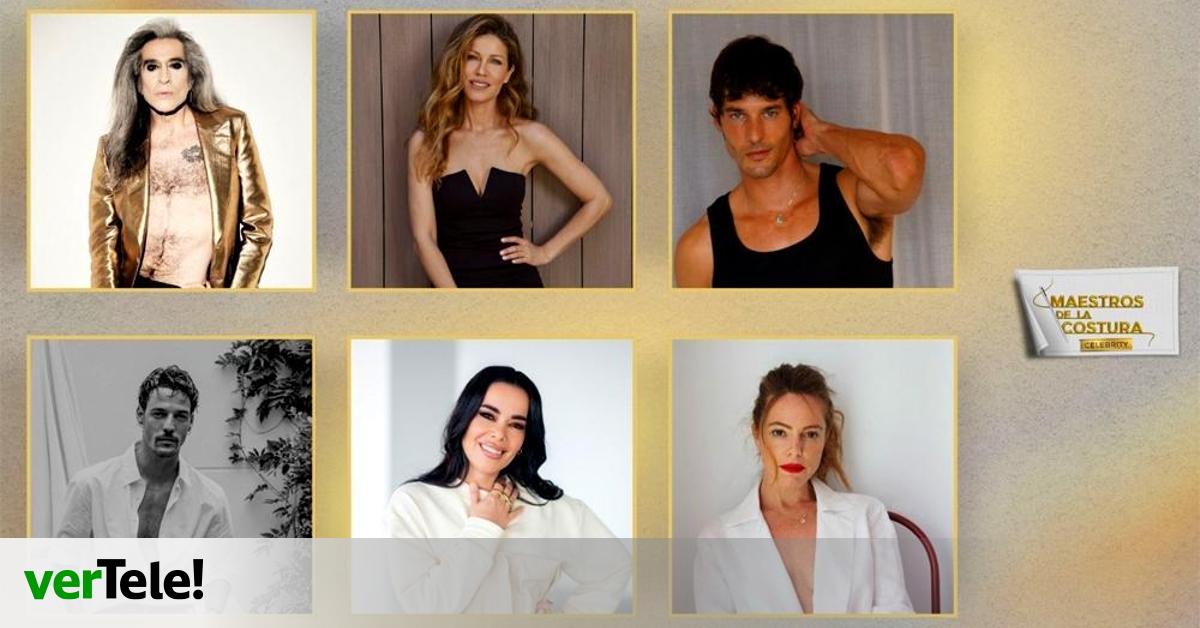 RTVE anuncia los primeros concursantes de 'Maestros de la costura Celebrity 2', con Mario Vaquerizo y reencuentro 'UPA'