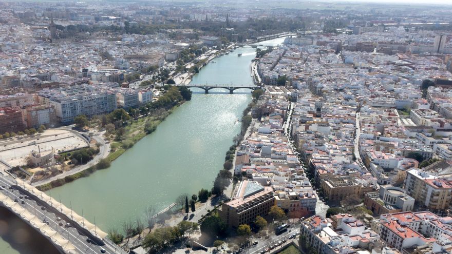 Sevilla es la gran ciudad española con más viviendas en riesgo de inundación, un peligro que acecha al 50% de su caserío