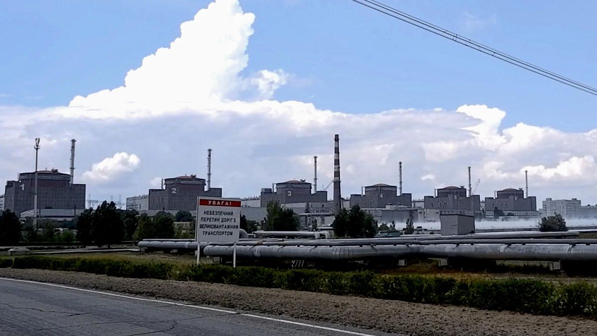Central nuclear de Zaporiyia en Enerhodar, Ucrania. EFE/EPA/RUSSIAN EMERGENCIES MINISTRY HANDOUT HANDOUT EDITORIAL USE ONLY/NO SALES