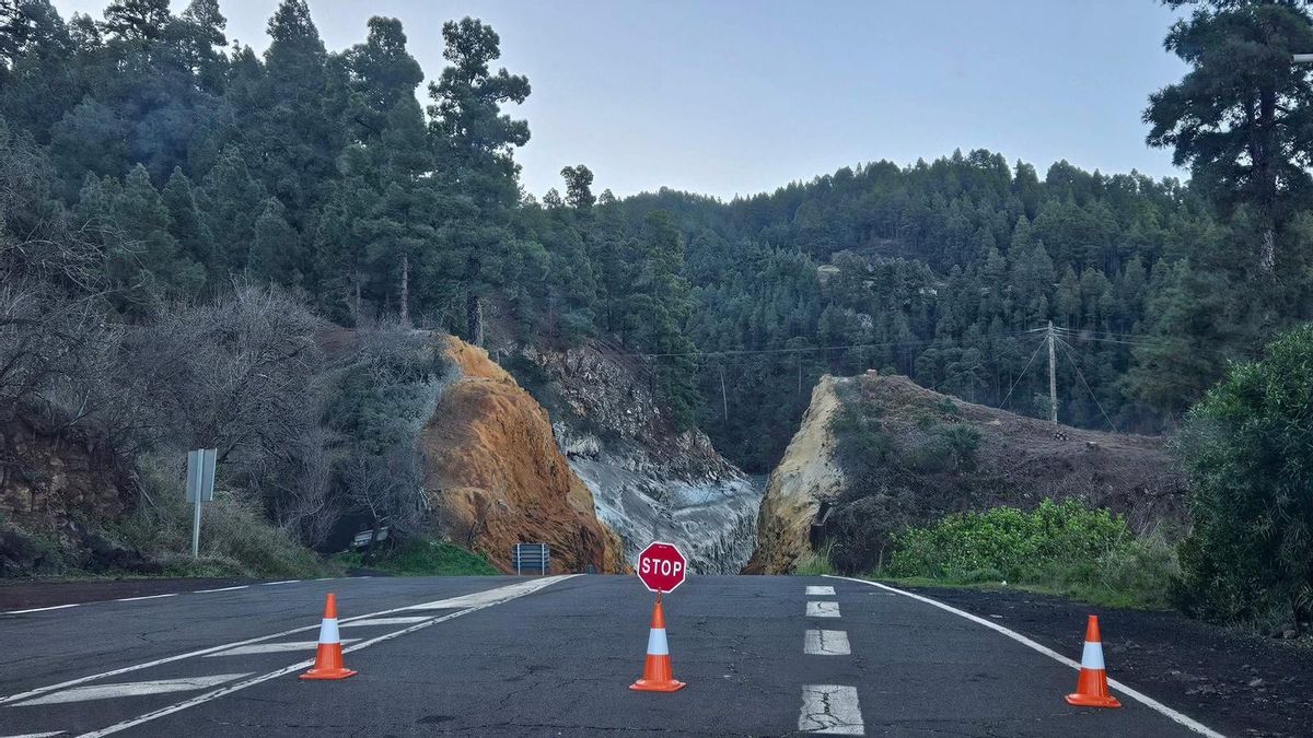 El PSOE de  Villa de Garafía solicita “más eficacia y planificación” en las obras de la carretera del Barranco de Izcagua
