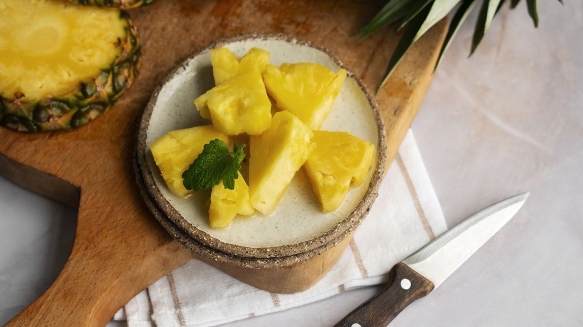 Sándwich de piña