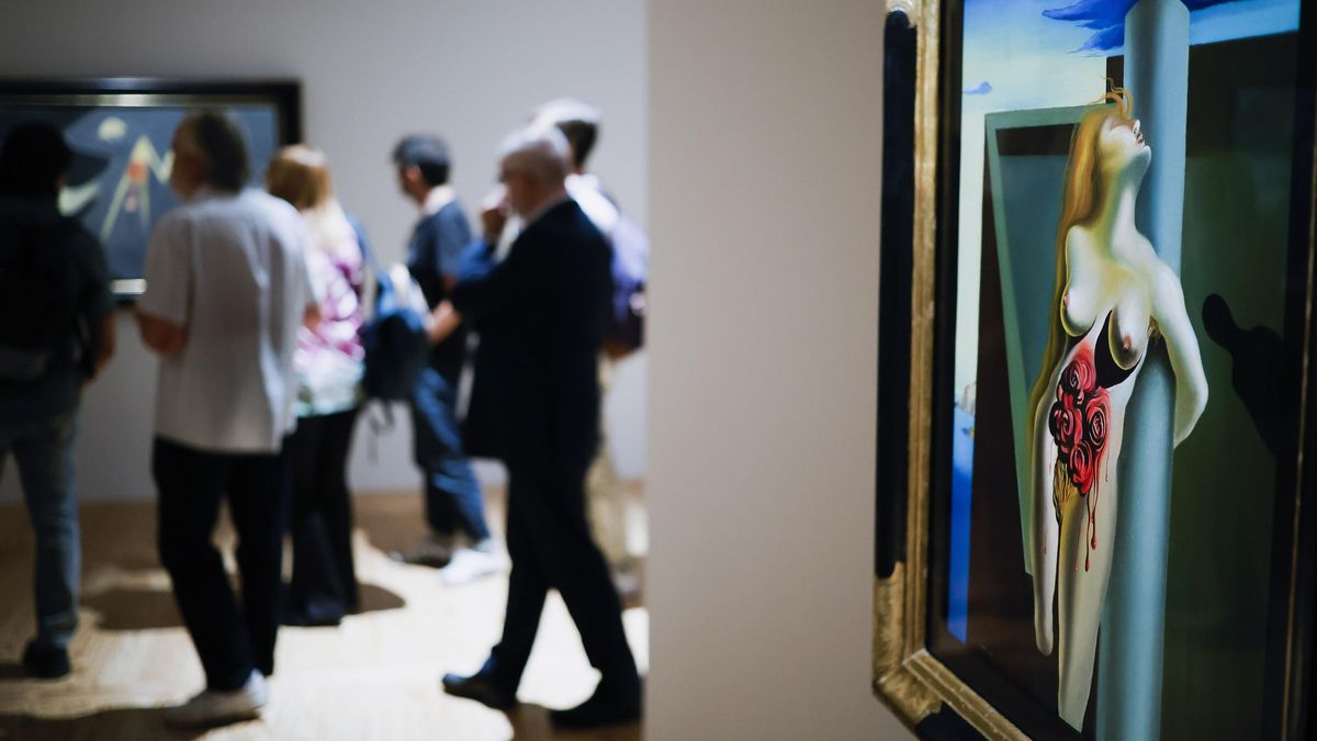 Una de las obras que se exponen en la exposición 'Arte entre continentes'