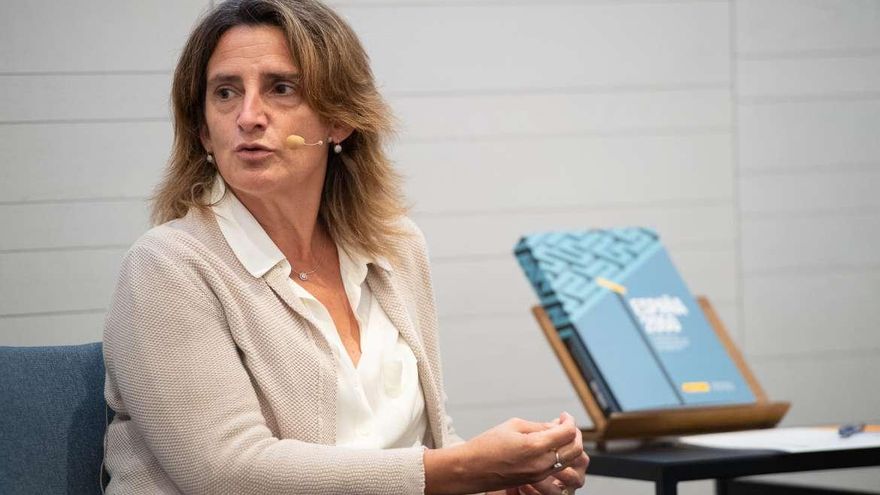 La ministra para la Transición Ecología, Teresa Ribera, ha participado este jueves en Cáceres en la jornada “Diálogo Nacional sobre el Futuro de la Energía”
