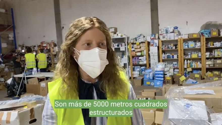 El Cabildo convierte el Centro Empresarial e Industrial de La Palma en el punto logístico de donaciones y enseres domésticos