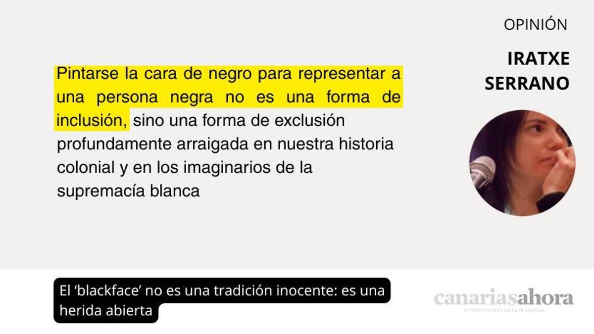 El ‘blackface’ no es una tradición inocente: es una herida abierta