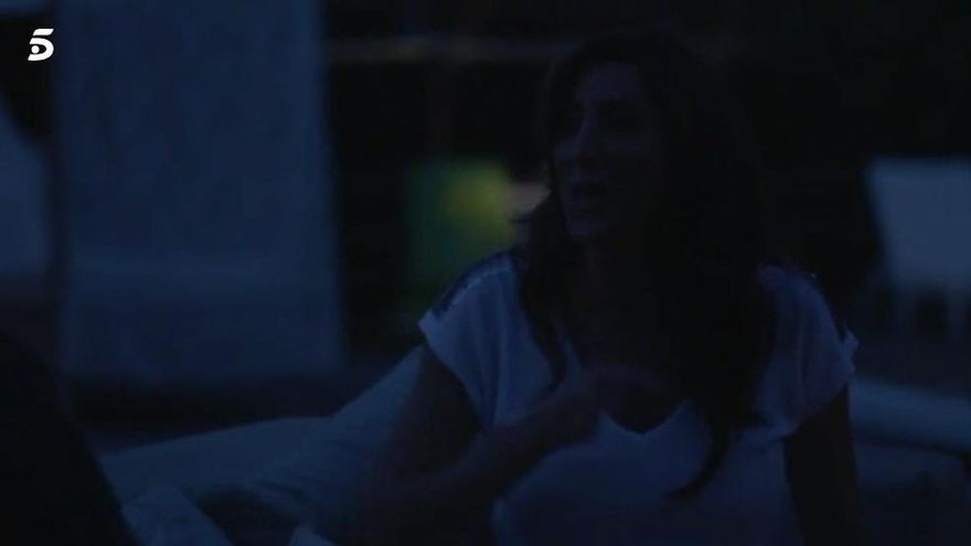 Paz Padilla, a oscuras tras irse la luz en mitad de su entrevista con Bertín