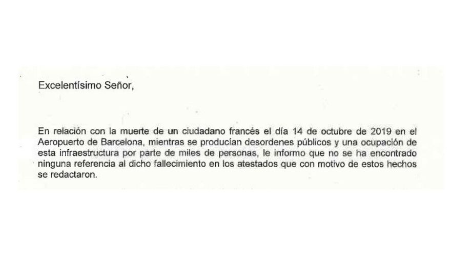 Revés de los Mossos al juez García Castellón: el muerto por infarto en El Prat nunca se vinculó a Tsunami