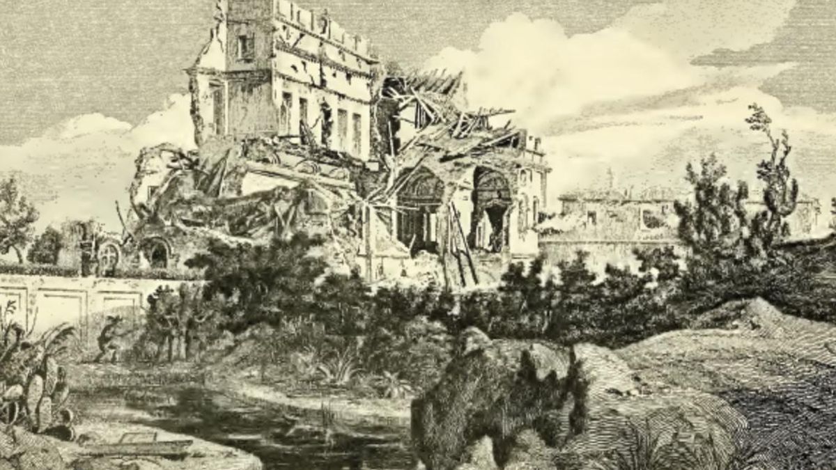 La residencia levantada entre 1663 y 1668 incorporó muros curvos, logias y abundante decoración