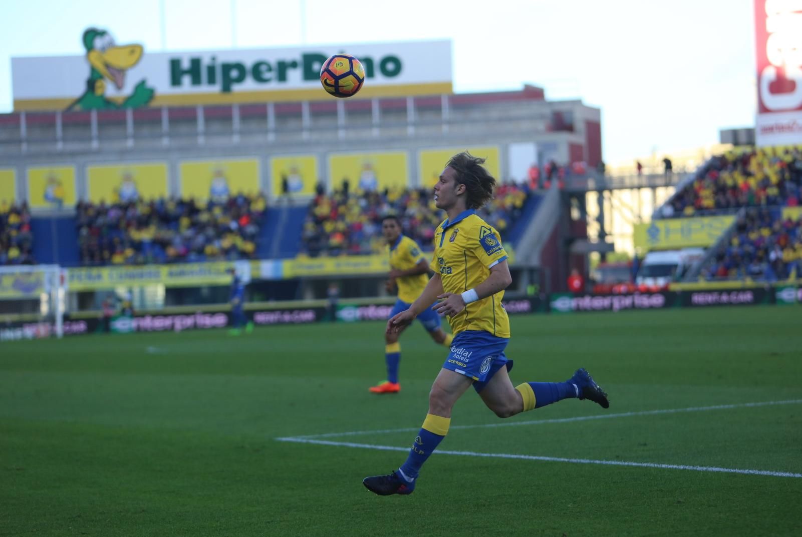 Imagen del partido entre la UD Las Palmas y el Sevilla FC. Alejandro Ramos.