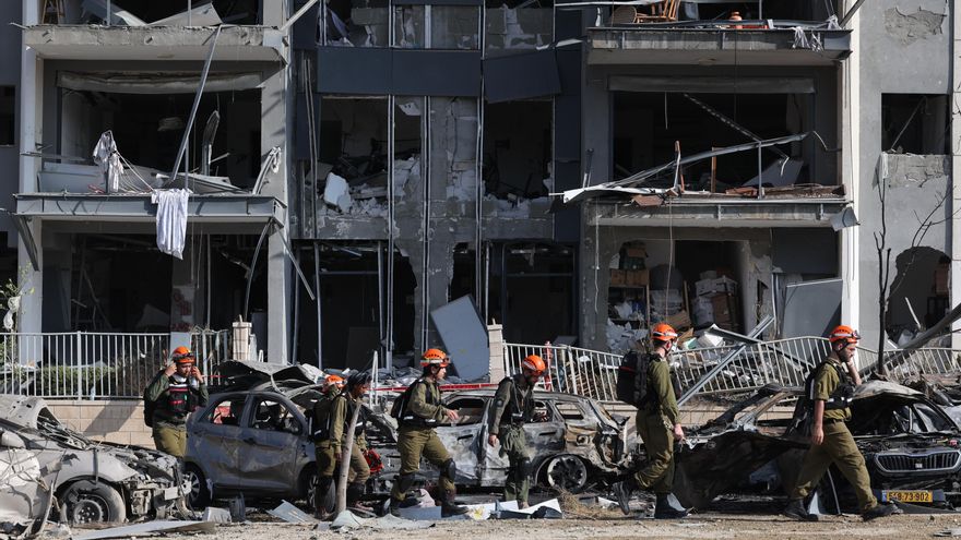 Cinco heridos leves en el sur de Israel tras un nuevo impacto de un misil de Irán