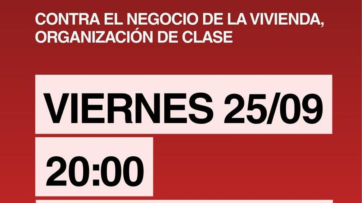 Varias ciudades de Castilla y León convocan concentraciones para exigir regular el mercado de la vivienda