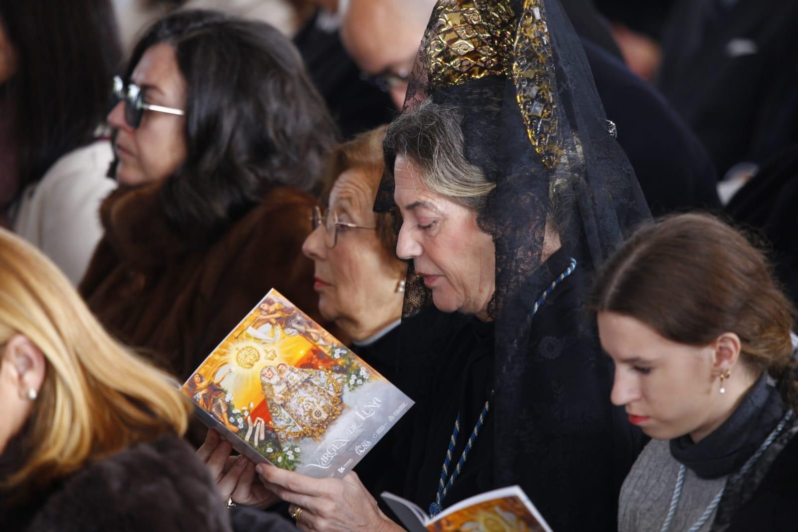 La coronación de la Virgen de Luna, en imágenes