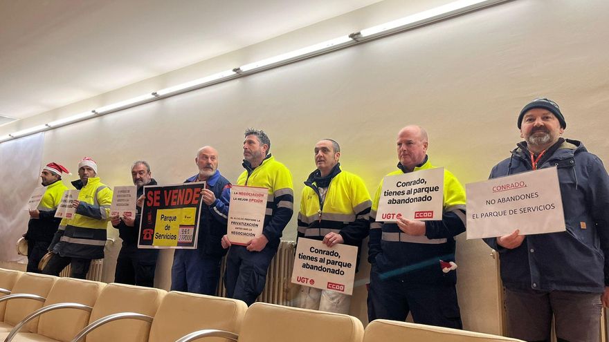 El Parque de Servicios de Logroño inicia la huelga a las puertas de las fiestas de San Bernabé