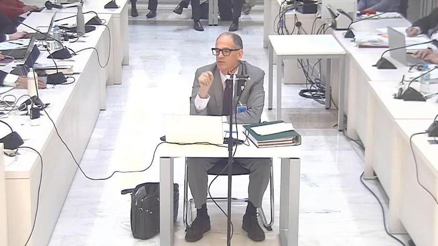 El inspector jefe Manuel Morocho en su declaración en la Audiencia Nacional por el juicio de la Kitchen